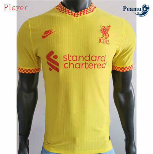 Maglia Calcio Player Liverpool Third 2021-2022
