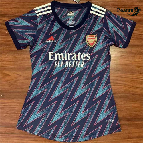 Maglia Calcio Arsenal Donna Blue 2021-2022