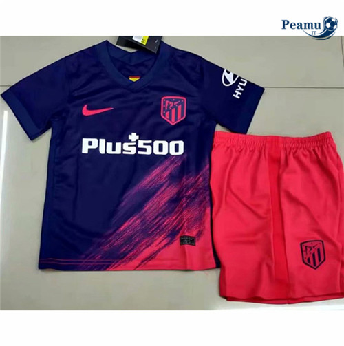 Maglia Calcio Atletico Madrid Bambino Exterieur 2021-2022