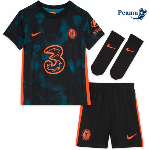 Maglia Calcio Chelsea Third Bambino 2021-2022