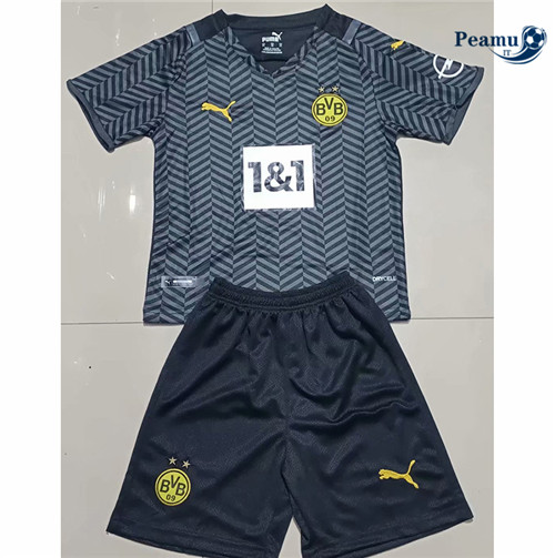 Maglia Calcio Borussia Dortmund Bambino Exterieur 2021-2022