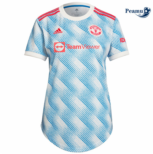 Maglia Calcio Manchester United Donna Exterieur 2021-2022