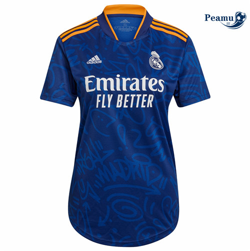 Maglia Calcio Real Madrid Donna Exterieur 2021-2022