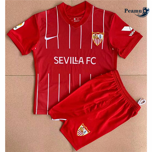 Maglia Calcio Siviglia Bambino Exterieur 2021-2022