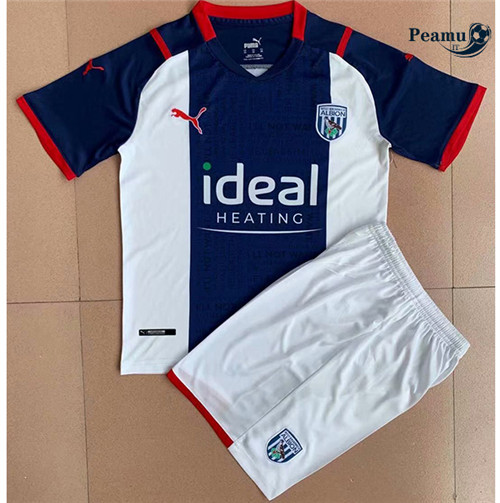 Maglia Calcio West Bromwich Albion Bambino Domicile 2021-2022