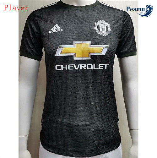 Maglia Calcio Player Manchester United Exterieur 2020-2021