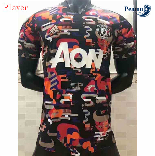 Maglia Calcio Player Manchester United 2020-2021