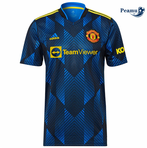 Maglia Calcio Manchester United Third 2021-2022