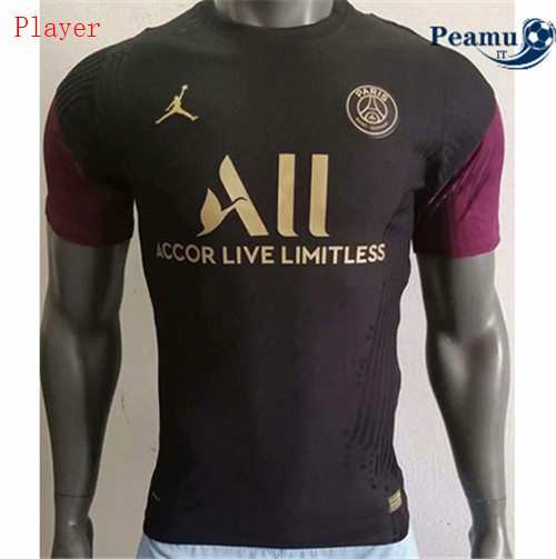 Maglia Calcio Player PSG Noir Jordan 2020-2021