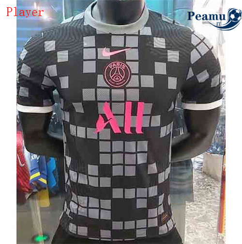 Maglia Calcio Player PSG Noir 2020-2021