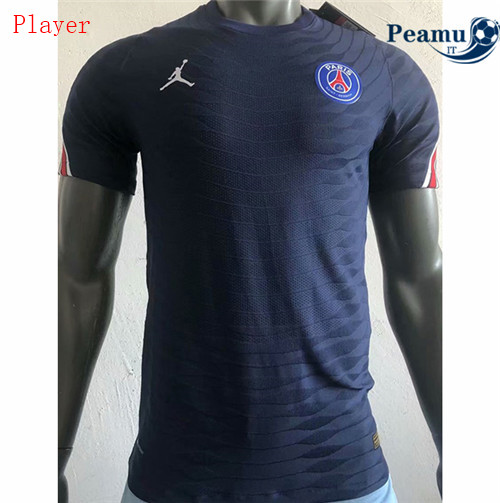 Maglia Calcio Player PSG Jordan Bleu Formazione 2020-2021