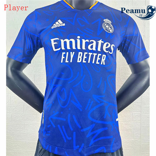 Maglia Calcio Player Real Madrid Exterieur 2021-2022