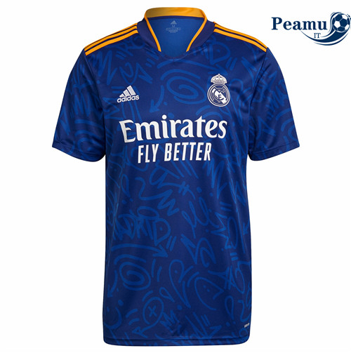 Maglia Calcio Real Madrid Exterieur 2021-2022