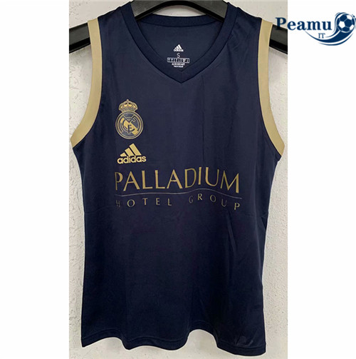 Maglia Calcio Real Madrid Vest Noir/Jaune 2021-2022