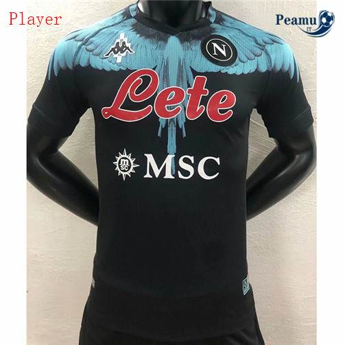 Maglia Calcio Player SSC Napoli joint Edition Noir 2020-2021