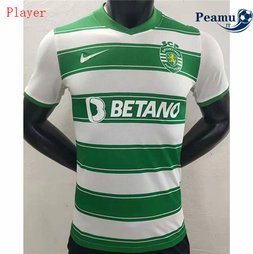 Maglia Calcio Player Sporting Lisbon Domicile 2021-2022