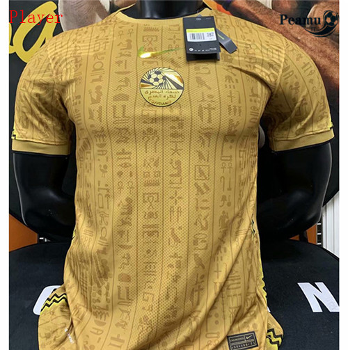 Maglia Calcio Player Egitto Jaune 2020-2021