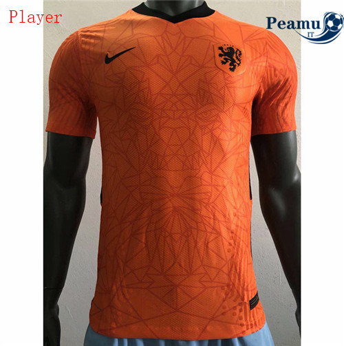 Maglia Calcio Player Paesi Bassi orange Domicile 2020-2021