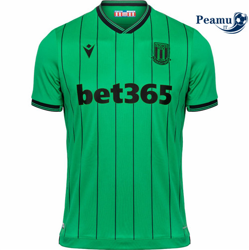 Maglia Calcio Stoke City Exterieur 2021-2022
