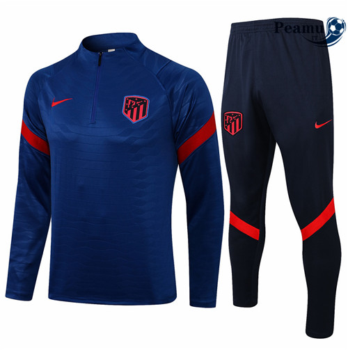 Tuta Calcio Atletico Madrid Bleu 2021-2022
