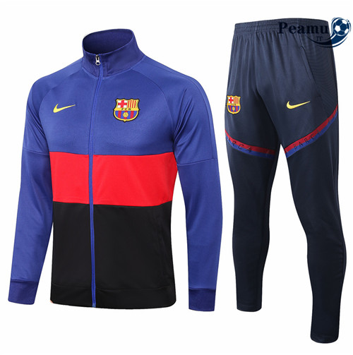 Tuta Calcio - Giacca Barcellona Bleu/Rouge 2021-2022
