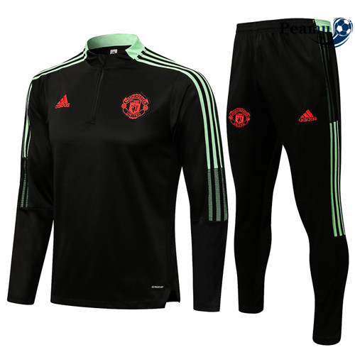 Tuta Calcio Manchester United Noir 2021-2022