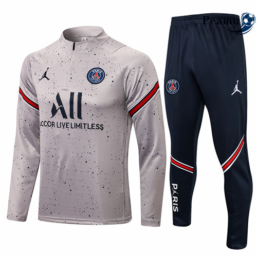 Tuta Calcio Jordan PSG Gris 2021-2022