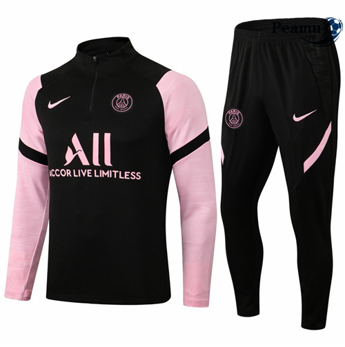 Tuta Calcio PSG Noir/Rose2021-2022