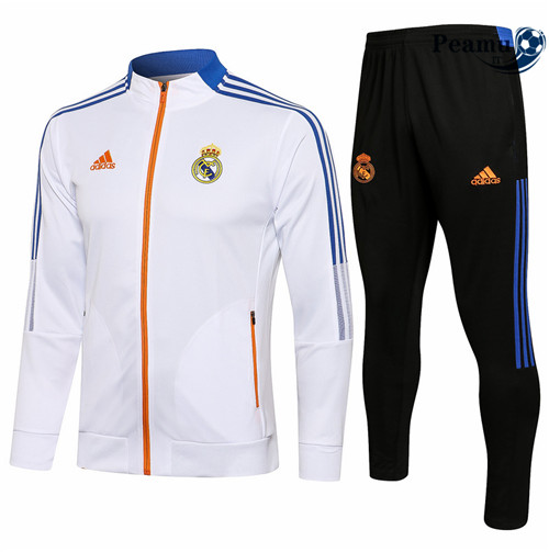 Tuta Calcio - Giacca Real Madrid Blanc 2021-2022