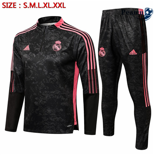 Tuta Calcio Real Madrid Noir/Rouge 2021-2022