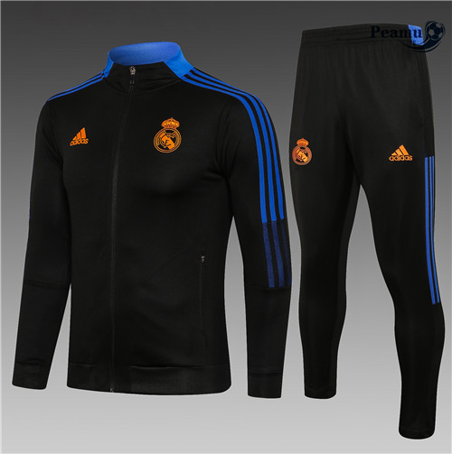 Tuta Calcio - Giacca Real Madrid Bambino Noir 2021-2022