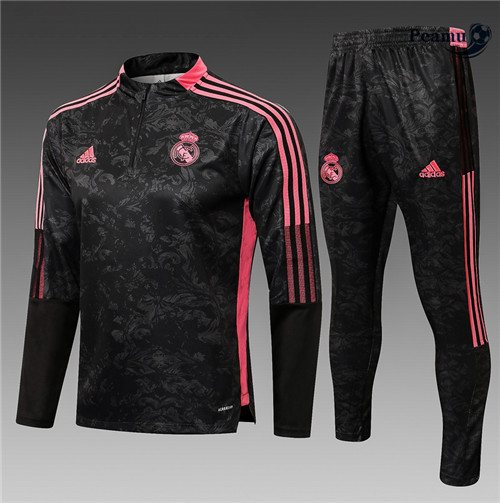 Tuta Calcio Real Madrid Bambino Noir/Rouge 2021-2022