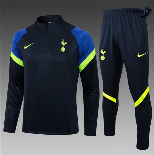 Tuta Calcio Tottenham Hotspur Bambino Bleu Marine 2021-2022