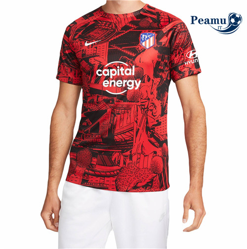 Maglia Calcio Athletic Bilbao pre-match Formazione 2022-2023 I0619