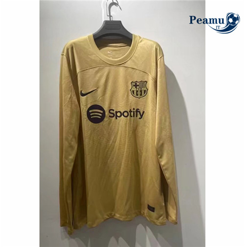 Maglia Calcio Barcellona Seconda Manica lunga 2022-2023 I0627
