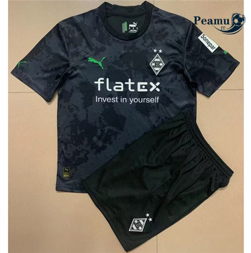 Maglia Calcio Borussia Monchengladbach Bambino Seconda 2022-2023 I0333