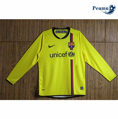 Classico Maglie Barcellona Seconda Manica lunga 2008-09 I0024