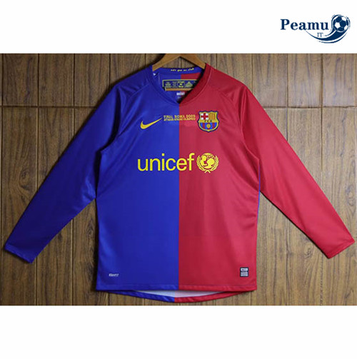 Classico Maglie Barcellona Prima Manica lunga 2008-09 I0025
