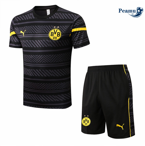 Kit Maglia Formazione Borussia Dortmund + Pantaloni Noir 2022-2023 I0141