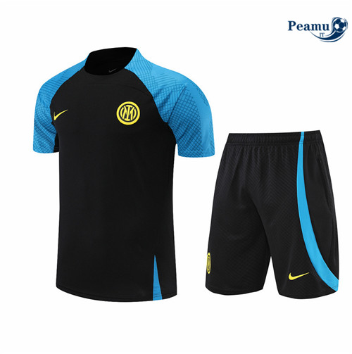 Kit Maglia Formazione Inter Milan + Pantaloni Noir 2022-2023 I0179
