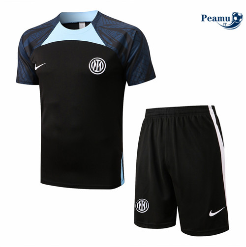 Kit Maglia Formazione Inter Milan + Pantaloni Noir 2022-2023 I0182