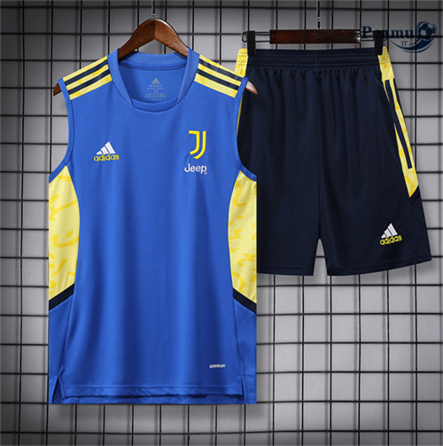 Kit Maglia Formazione Juventus Debardeur + Pantaloni Bleu 2022-2023 I0188