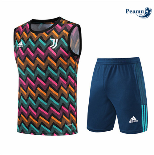 Kit Maglia Formazione Juventus Debardeur + Pantaloni 2022-2023 I0189
