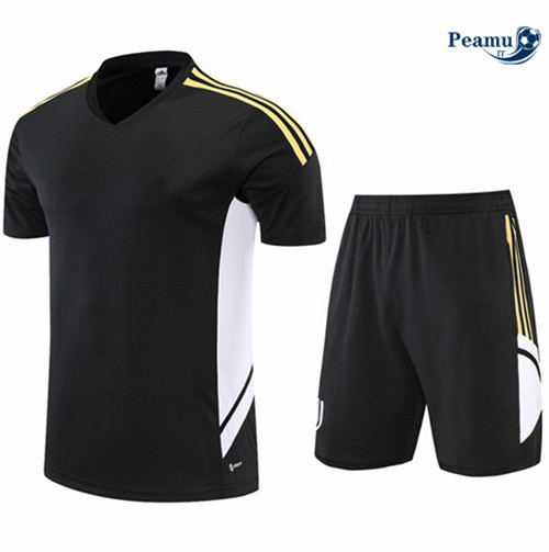 Kit Maglia Formazione Juventus + Pantaloni Noir 2022-2023 I0196