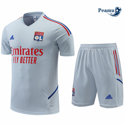 Kit Maglia Formazione Lyon + Pantaloni 2022-2023 I0214