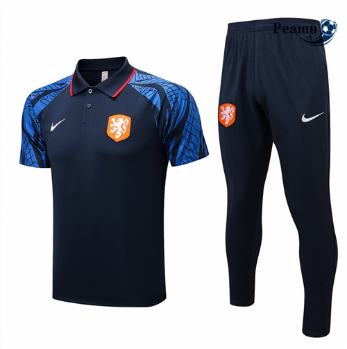Kit Maglia Formazione Marsiglia + Pantaloni Bleu Marine 2022-2023 I0234