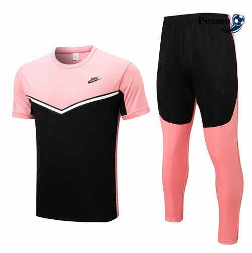 Kit Maglia Formazione Nike + Pantaloni Rose/Noir 2022-2023 I0091