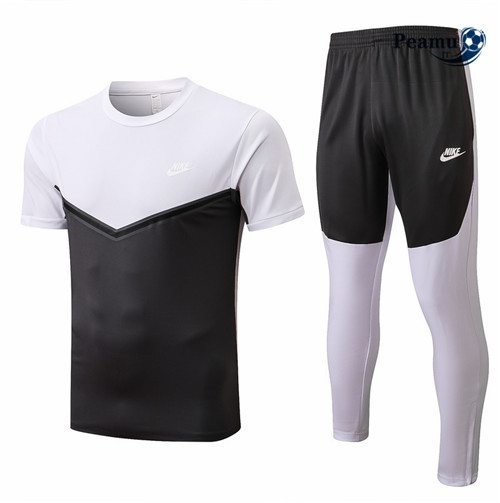 Kit Maglia Formazione Nike + Pantaloni Blanc/Noir 2022-2023 I0096