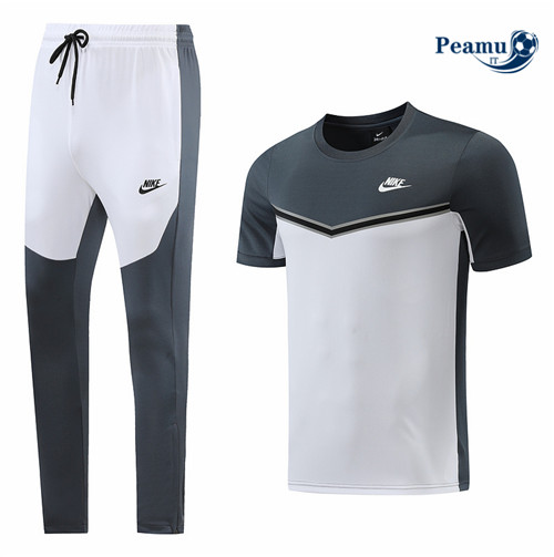 Kit Maglia Formazione Nike + Pantaloni Gris/Blanc 2022-2023 I0102