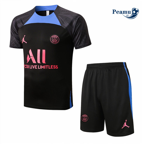 Kit Maglia Formazione Paris PSG + Pantaloni Bleu Marine 2022-2023 I0270